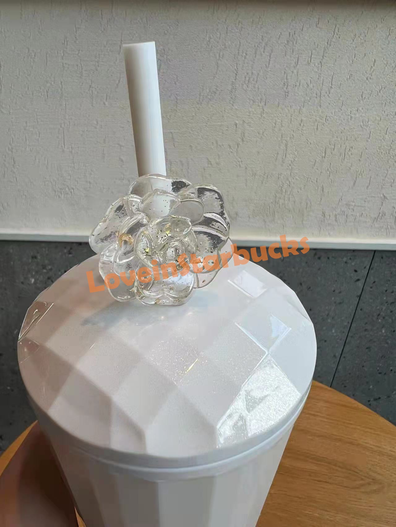 Starbucks China white Dome Straw cup 24oz Starbucks loveinstarbucks