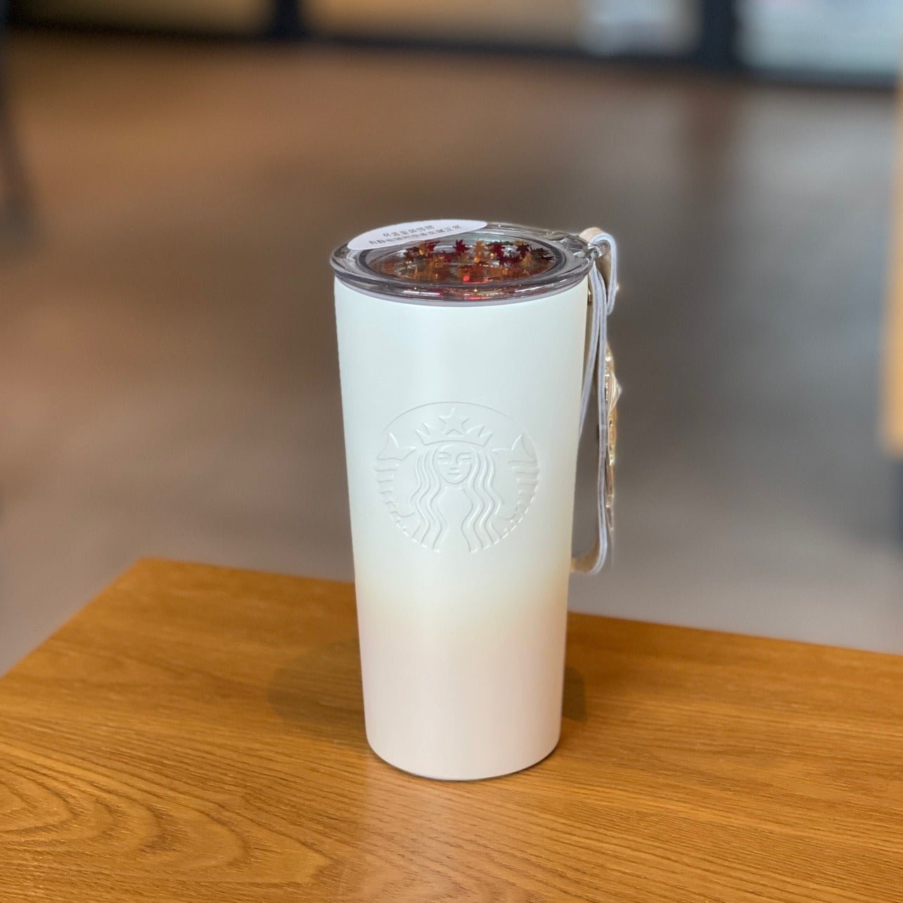 Starbucks warm autumn afterglow golden autumn stainless steel cup 355ml Starbucks loveinstarbucks