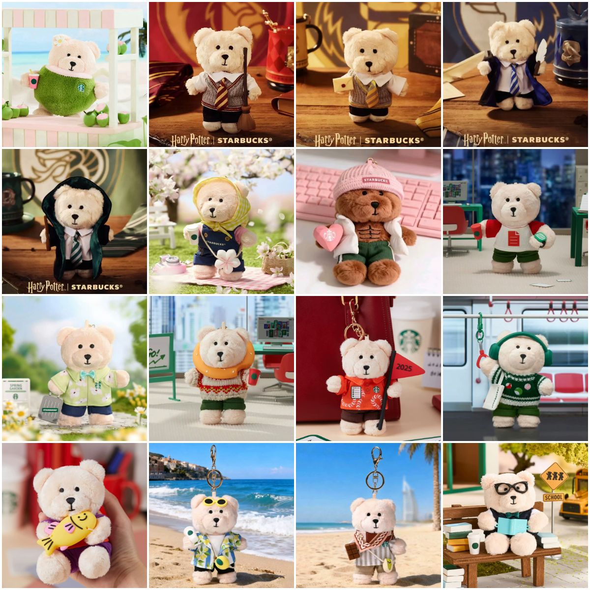 Bear Bearista Pendant keychain