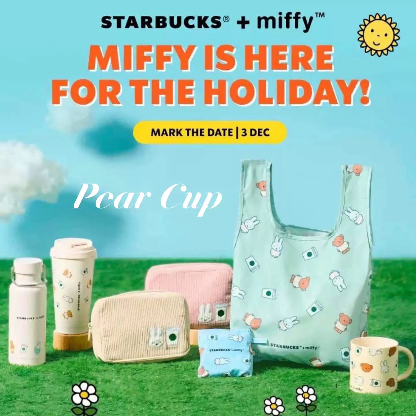 Starbucks and Miffy Asia collection