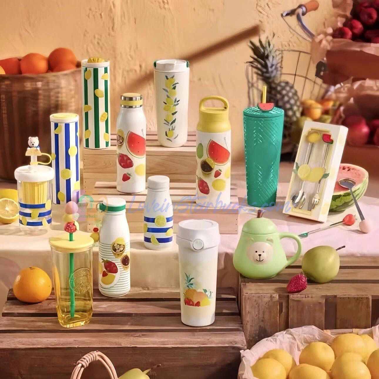 Starbucks China 2025 Fruit Romance series