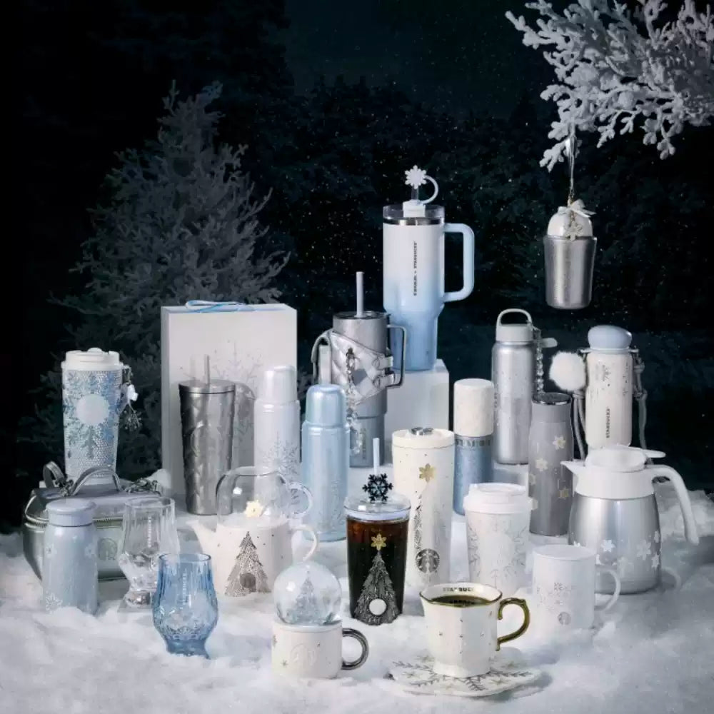 Starbucks China 2025 Snowlit Wonderland series