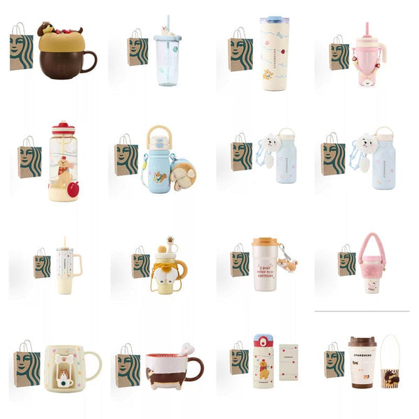 Starbucks China 2026 Paws series