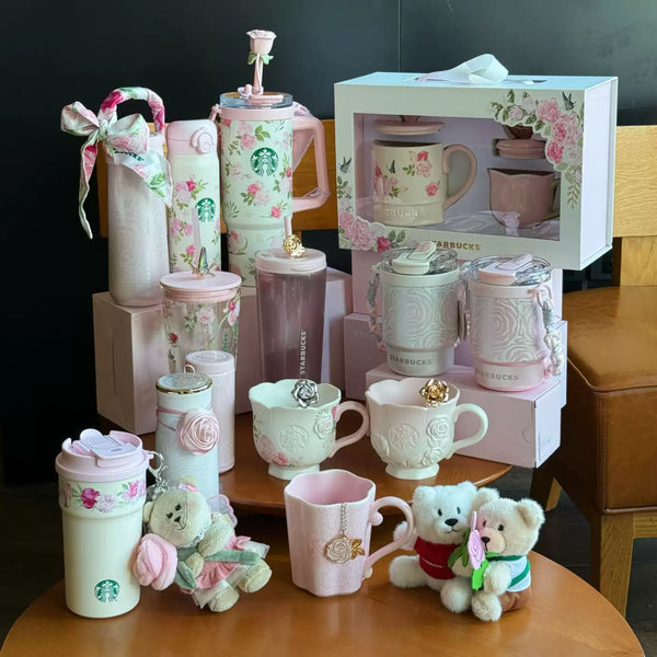 Starbucks China 2026 Rose Garden series