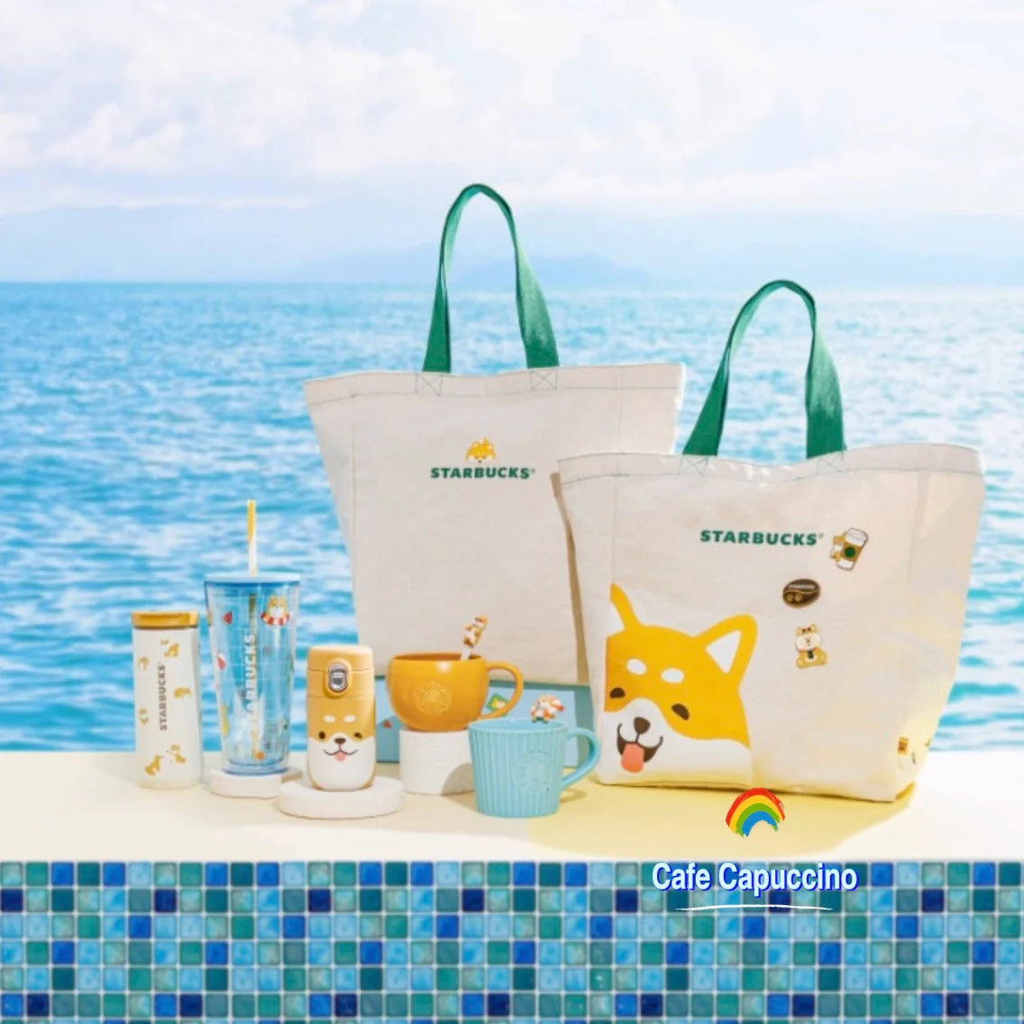 Starbucks Hong Kong Macau 2025 Summer Shiba Inu Series