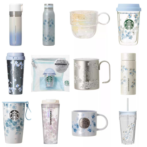 Starbucks Japan 2026 Blue Cherry Blossom Series