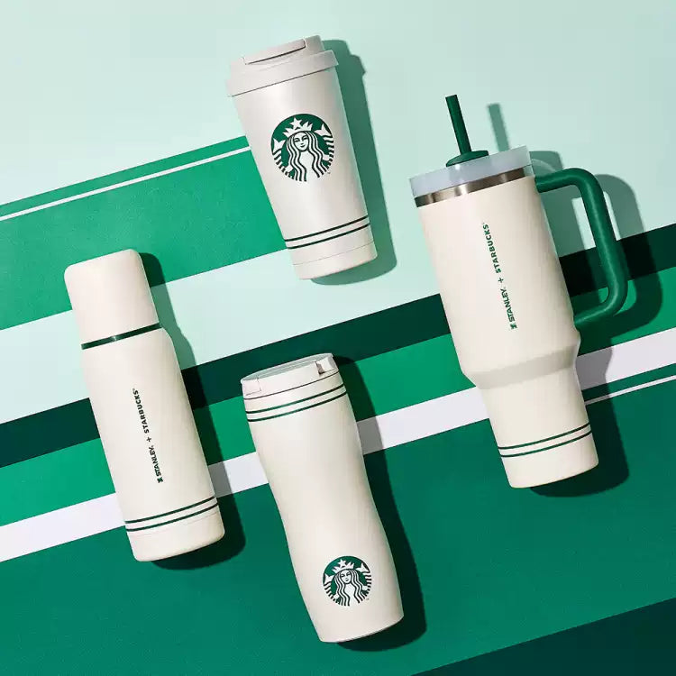 Starbucks Korea 2025 core white green series