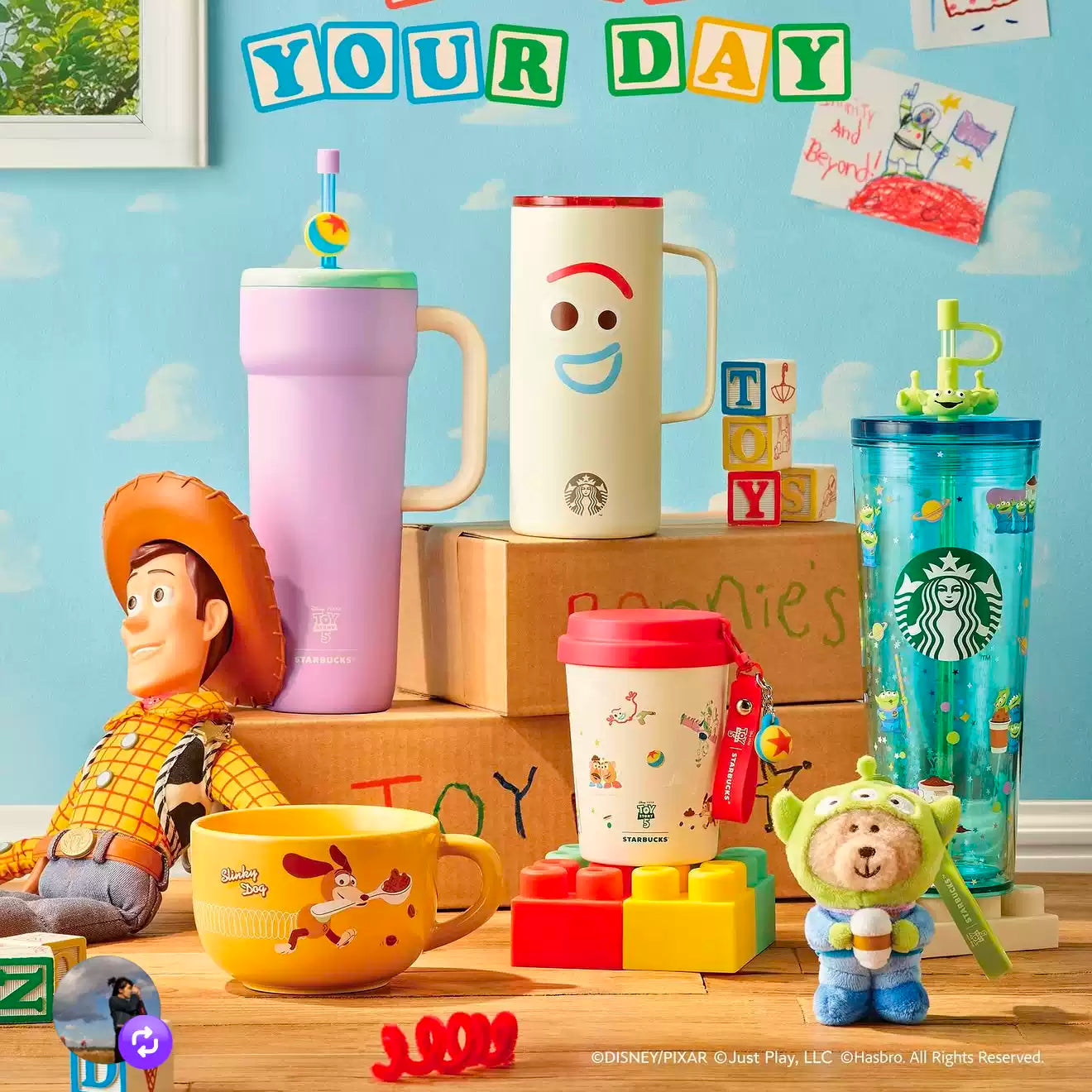 Starbucks Korea 2026 x Toy Story co-brand series