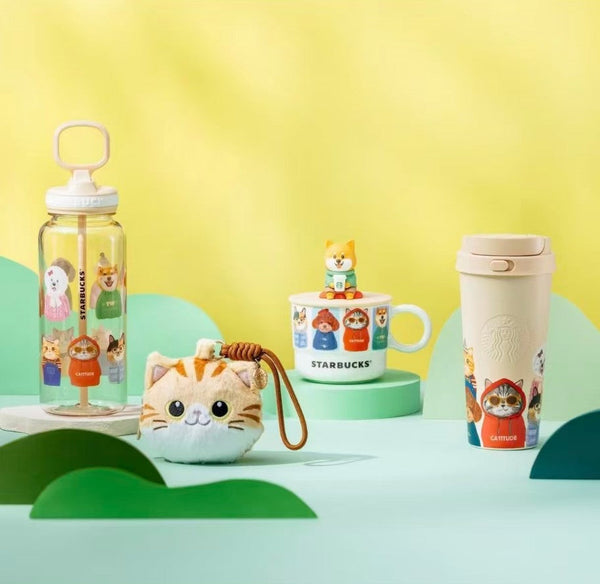 Starbucks Taiwan 2026 cat dog pet series