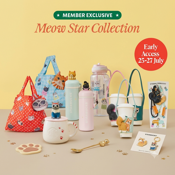 Starbucks Asia 2026 Purrs of Joy Series