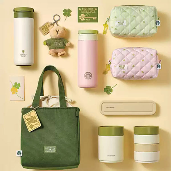 Starbucks Korea 2026 four-leaf clover series