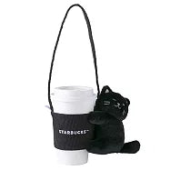 Starbucks Taiwan 2026 Summer Season1 Series black cat cup holder