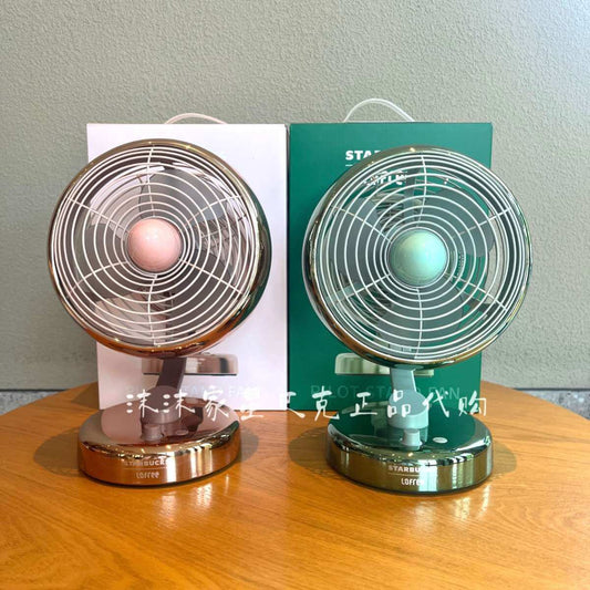 Starbucks Lofree 2024 co-brand USB rechargeable electric fan , cannot ship to APO HI AK address loveinstarbucks loveinstarbucks