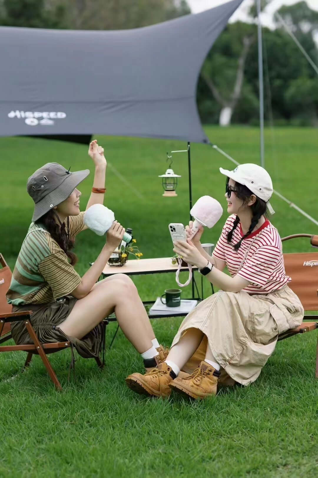 Starbucks 2024 China Bluetooth USB charging Lollipop shaped microphone for KTV Starbucks loveinstarbucks