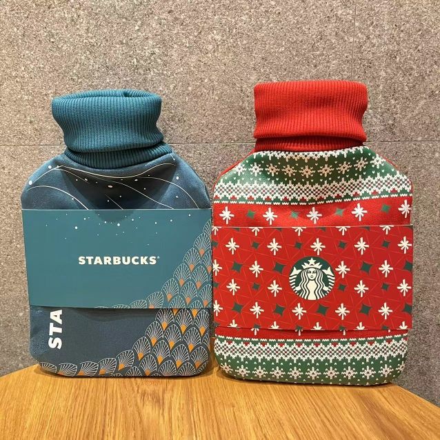 Starbucks China 2023 Christmas h-o-t water bottle loveinstarbucks loveinstarbucks