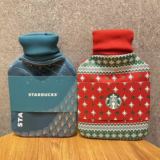 Starbucks China 2023 Christmas h-o-t water bottle loveinstarbucks loveinstarbucks