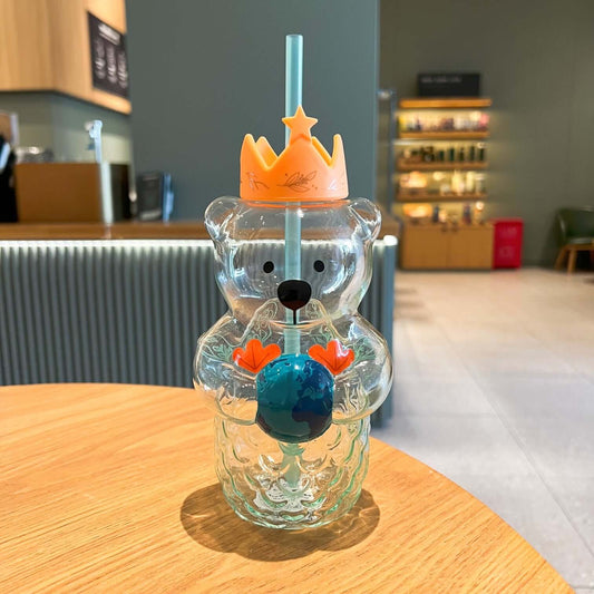 Starbucks Starbucks Hongkong Japan 2023 Protecting Marine Series bearista bear glass Starbucks loveinstarbucks