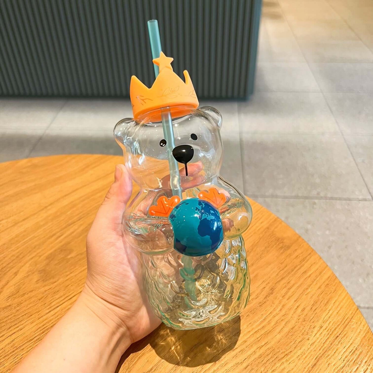 Starbucks Starbucks Hongkong Japan 2023 Protecting Marine Series bearista bear glass Starbucks loveinstarbucks