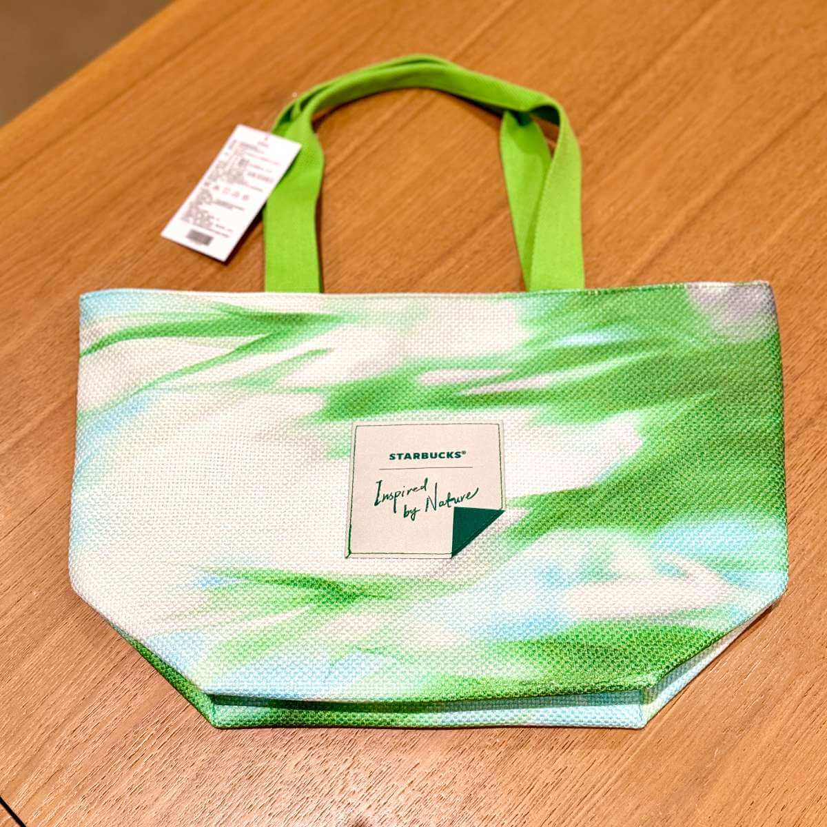 Starbucks China 2024 Zongzi Festival green shoulder bag loveinstarbucks loveinstarbucks