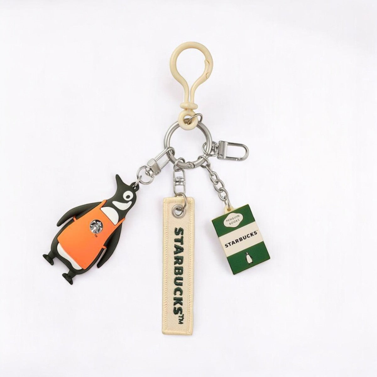 Starbucks Korea X penguin random house 2024 Collaboration keychain Starbucks loveinstarbucks