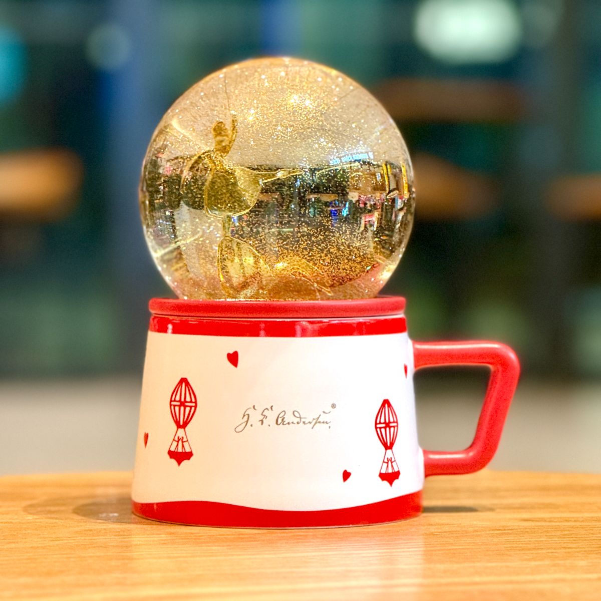 Starbucks China 2023 Andersen paper-cut series crystal ball mug 180ml Starbucks loveinstarbucks