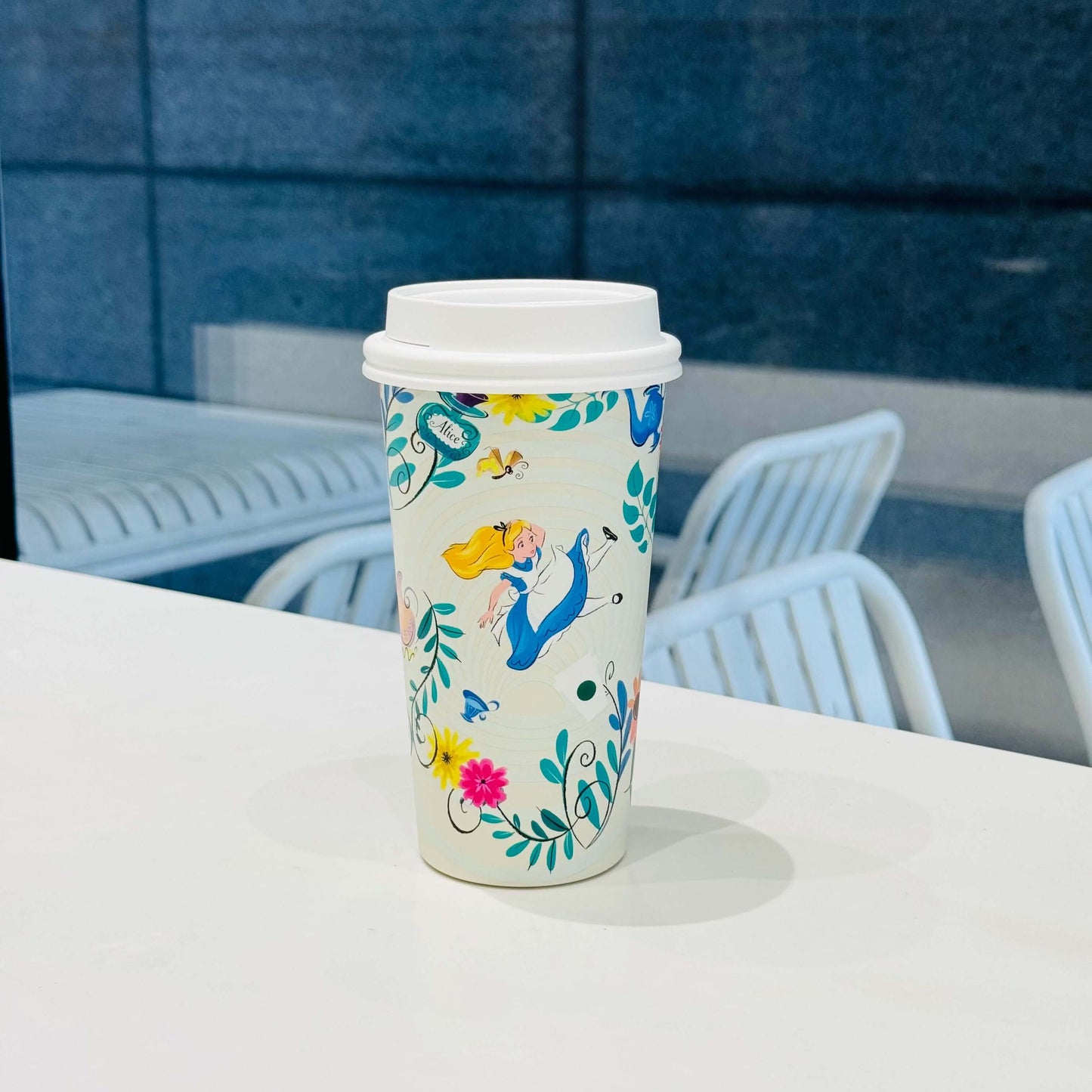 Starbucks Disney 2024 Alice series stainless steel cup 430ml loveinstarbucks loveinstarbucks