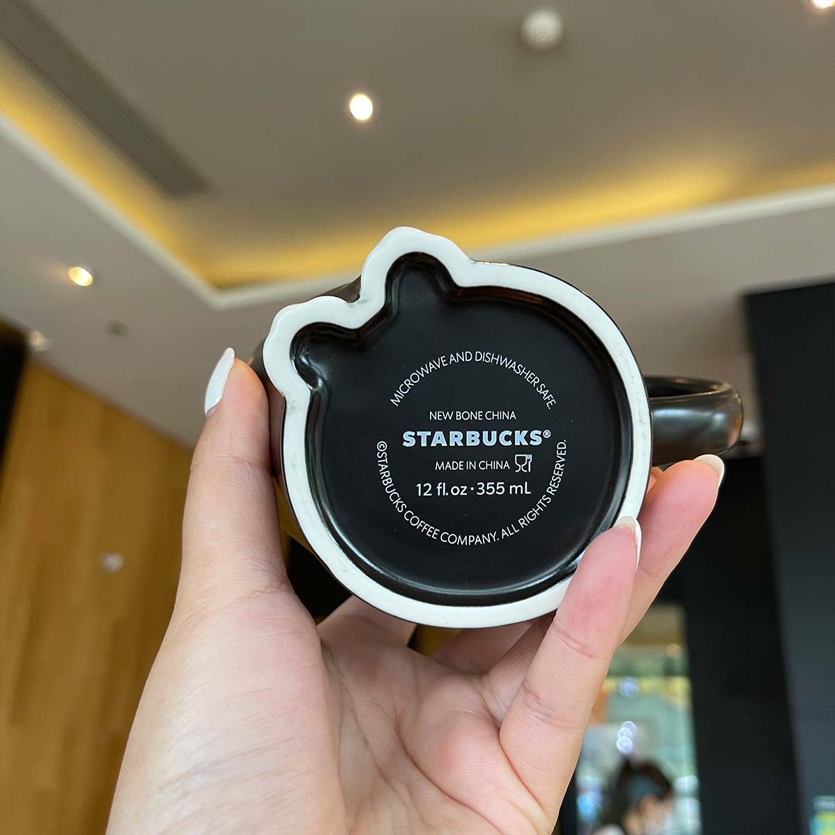 Starbucks Taiwan 2021 Halloween Black Cat Summoning Art Mug 355ml loveinstarbucks loveinstarbucks