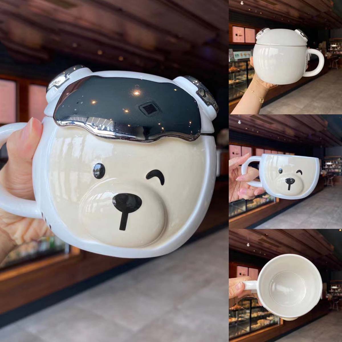 Starbucks China 2021 Environmentalism Future Bear mug 450ml Starbucks loveinstarbucks