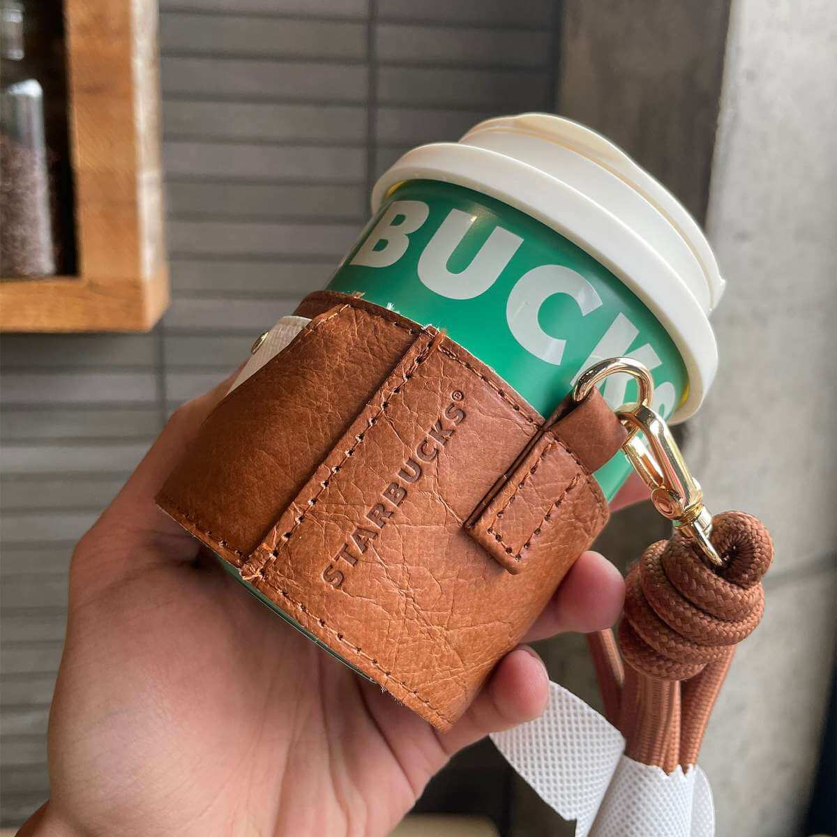 Starbucks China 2024 Coffee grounds and Lively green stainless steel cup 280ml loveinstarbucks loveinstarbucks