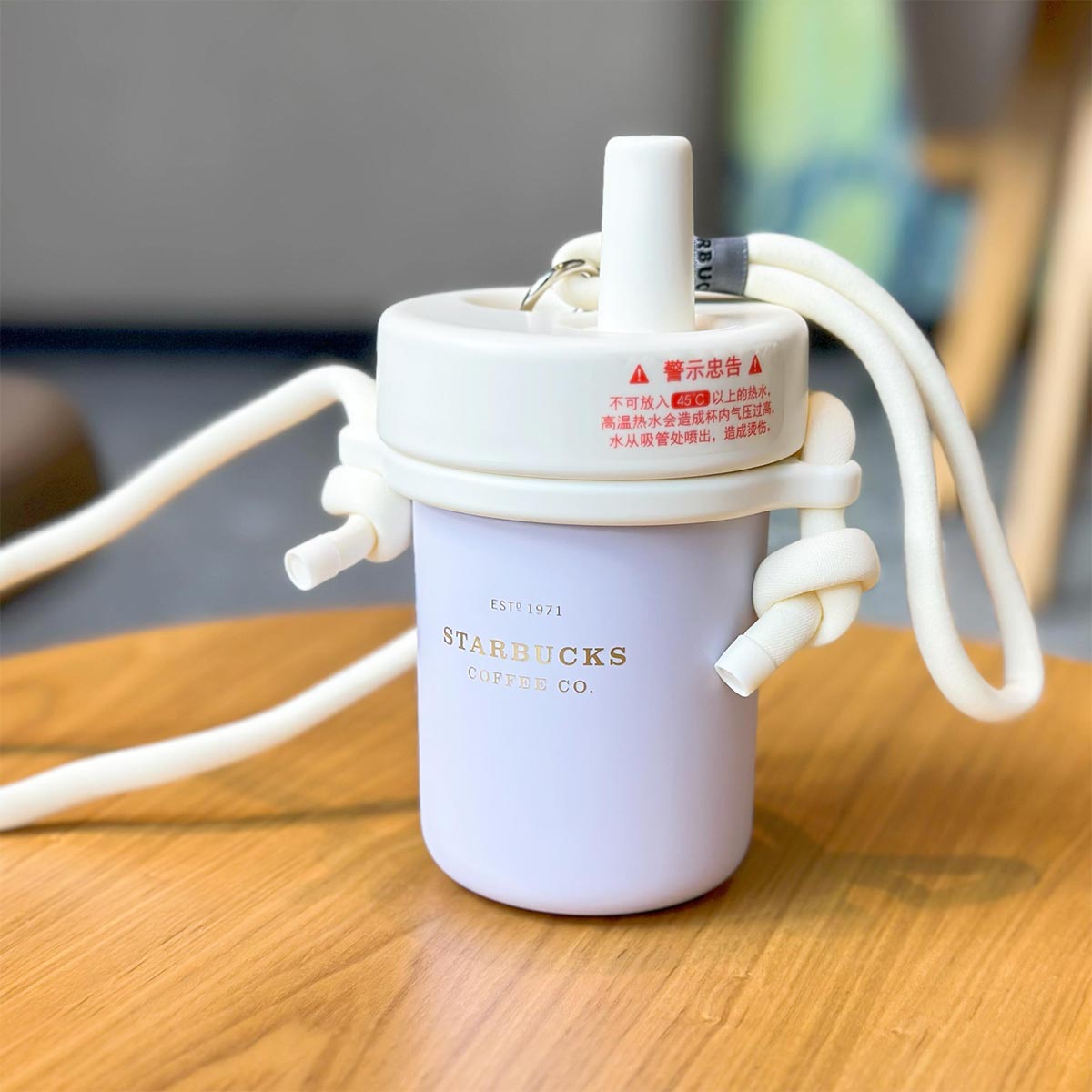 Starbucks tumbler China 2023 Summer blooming Purple Lavender Stainless steel straw cup 490ml Starbucks loveinstarbucks