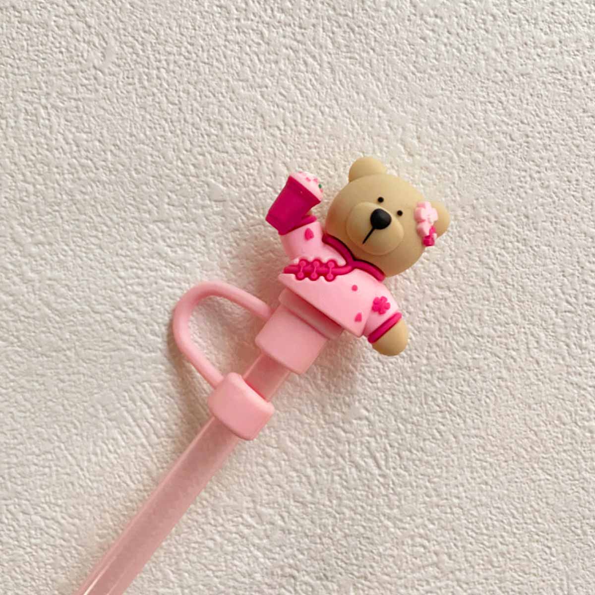 Not Starbucks product, Sakura Bear Topper, ONLY topper ,DONOT include Straw , DONOT sell alone loveinstarbucks loveinstarbucks