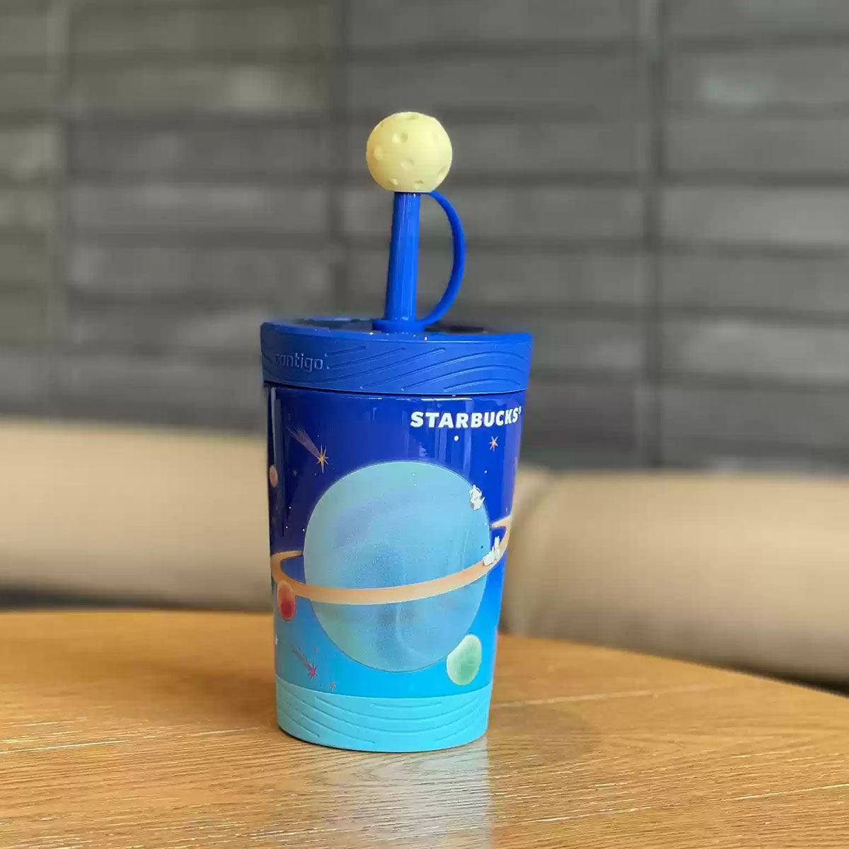 Starbucks China 2024 Autumn Reunion Under the Full Moon Stainless steel straw cup 390ml Starbucks loveinstarbucks