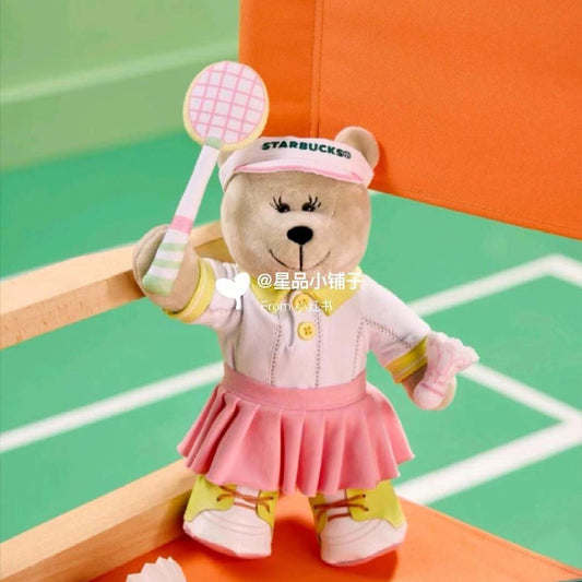 Starbucks China 2024 Badminton Series bearista doll Starbucks loveinstarbucks