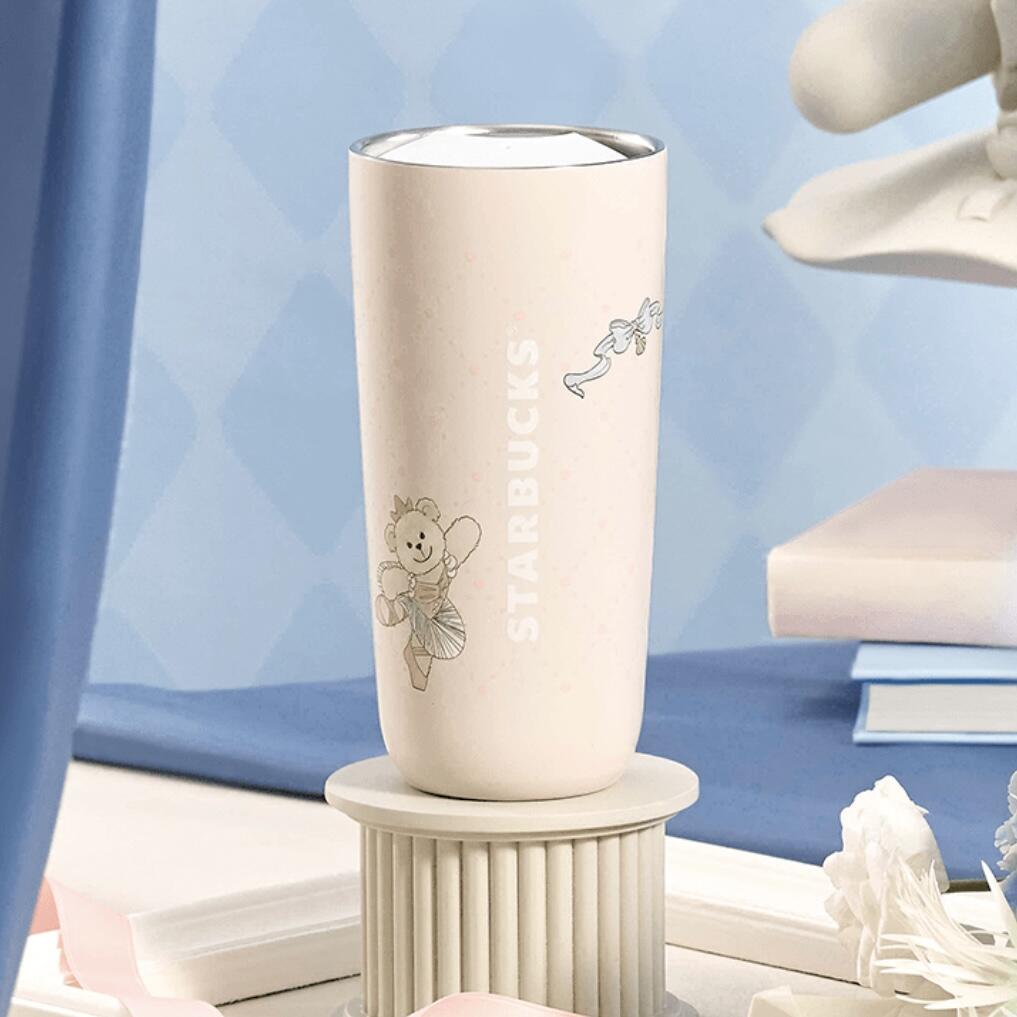 Starbucks China 2024 Princess Afternoon Tea Series Stainless steel tabletop cup 473ml Starbucks loveinstarbucks