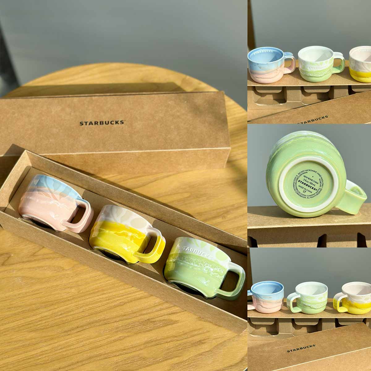 Starbucks tumbler China 2023 Natural series Ceramic tasting cup set 89ml Starbucks loveinstarbucks