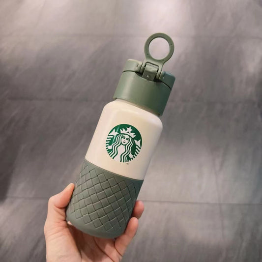 Starbucks Taiwan 2024 Alpaca series Retro green stainless steel cup 355ml Starbucks loveinstarbucks