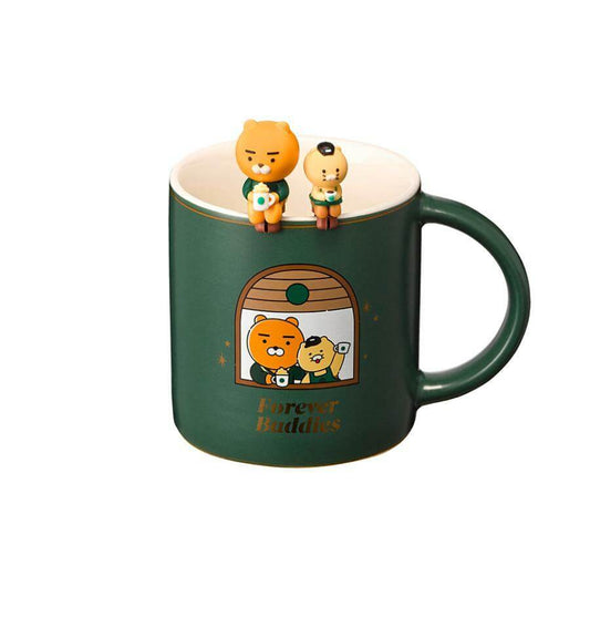 Starbucks Korea 2024 kakaofriends co-brand yellow mug 355ml loveinstarbucks loveinstarbucks