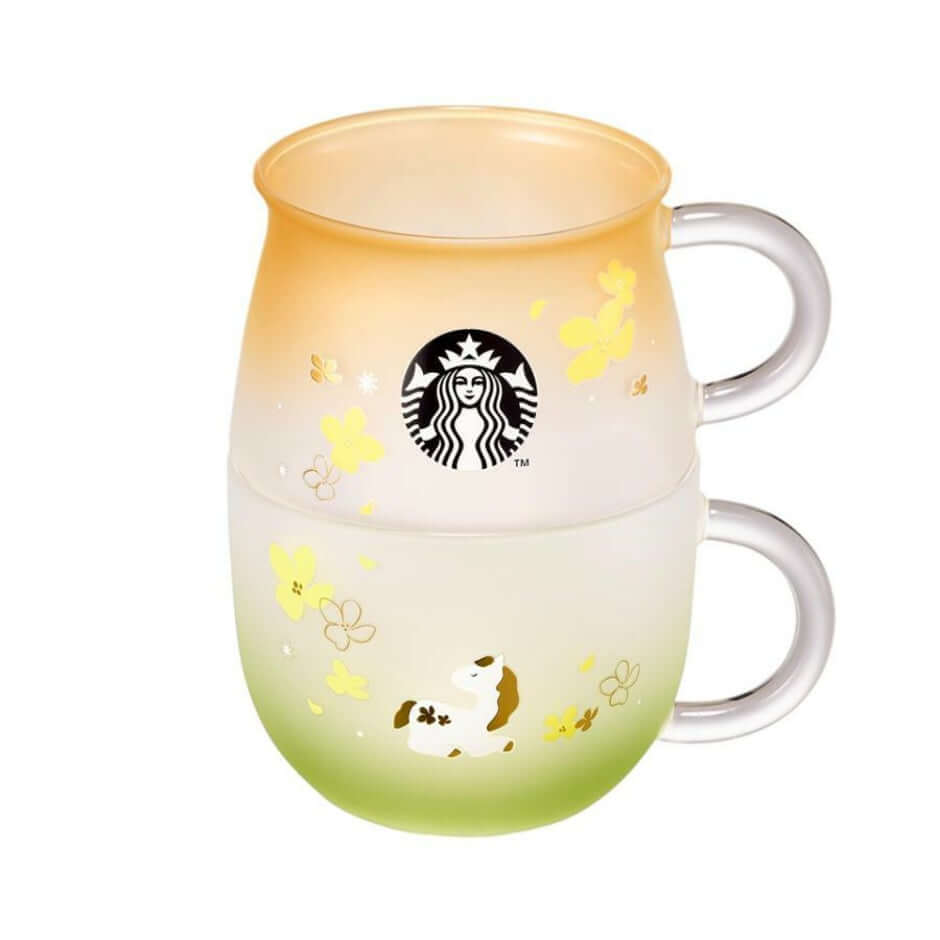 Starbucks Korea 2024 jeju island two glass set loveinstarbucks loveinstarbucks