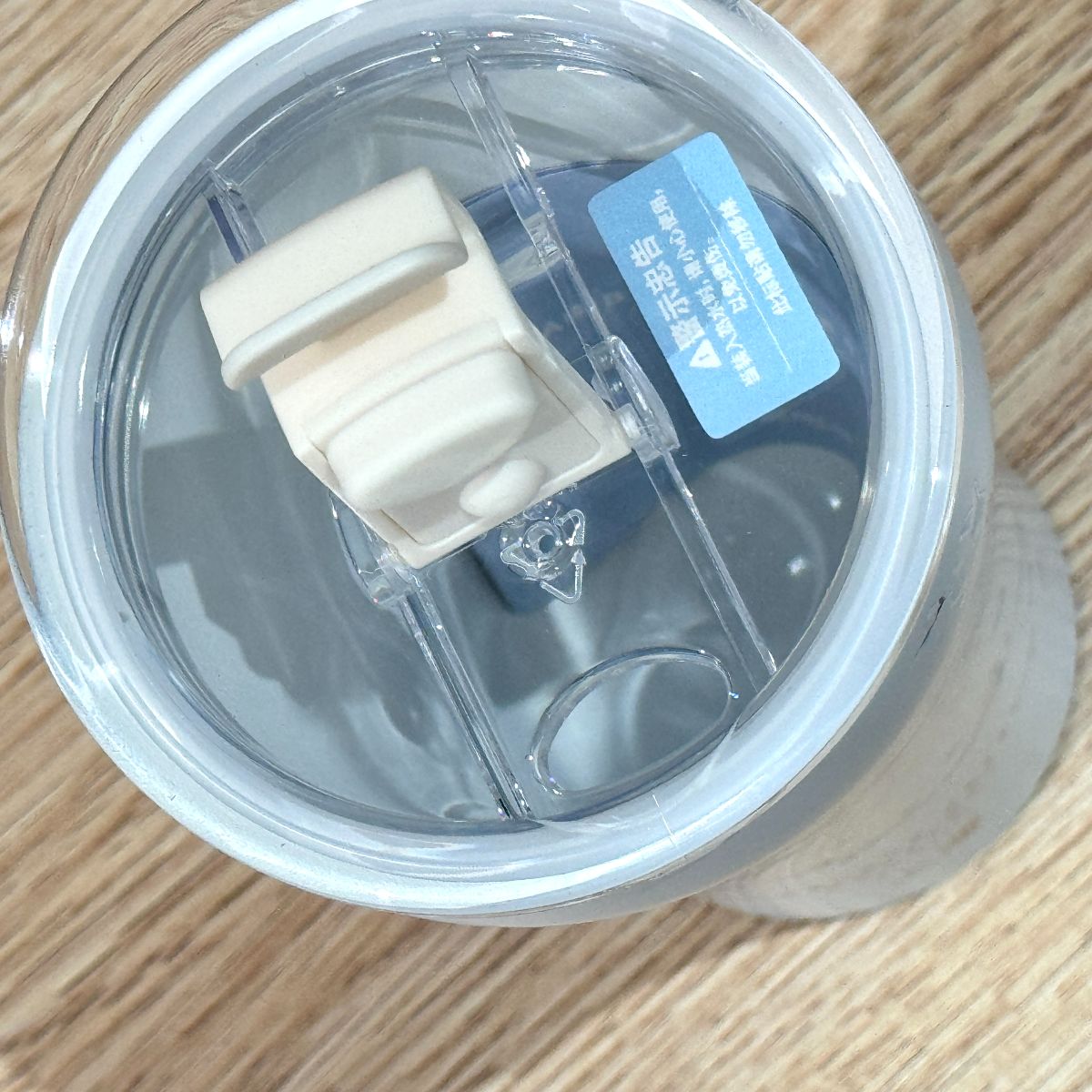 Starbucks China 2023 Shanghai Workshop 6th Anniversary White Magnolia Series blue Stainless Steel Cup 350ml Starbucks loveinstarbucks