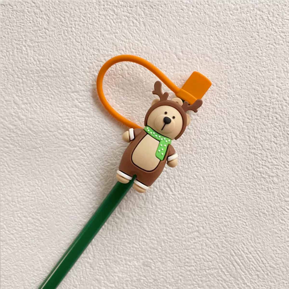Not Starbucks product, Brown bear elk Topper, ONLY topper ,DONOT include Straw , DONOT sell alone loveinstarbucks loveinstarbucks