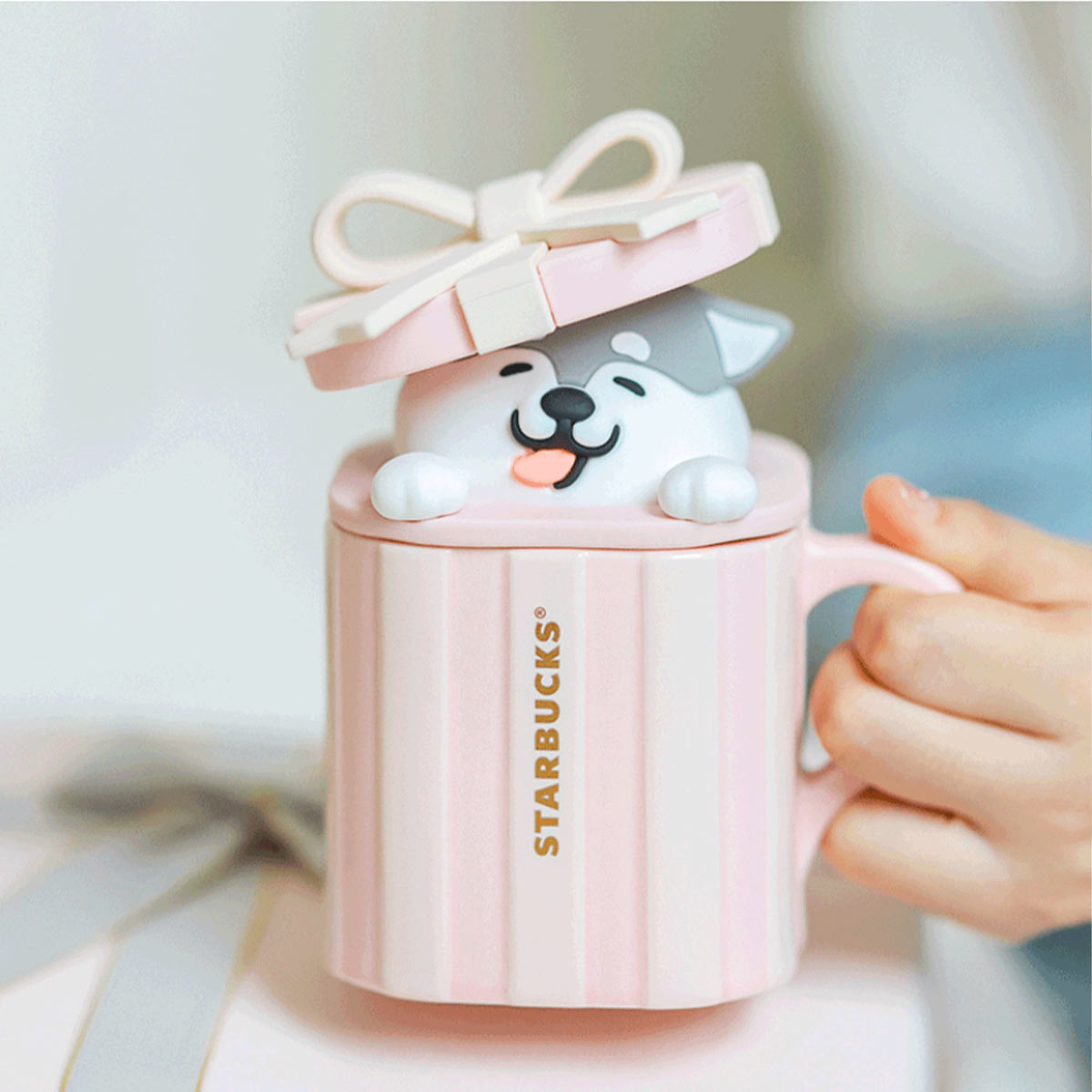Starbucks China 2023 Christmas cute pet series Mug 350ml Starbucks loveinstarbucks