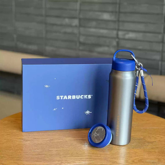 Starbucks China 2024 Autumn Reunion Under the Full Moon Stainless steel thermos cup with gift box Starbucks loveinstarbucks