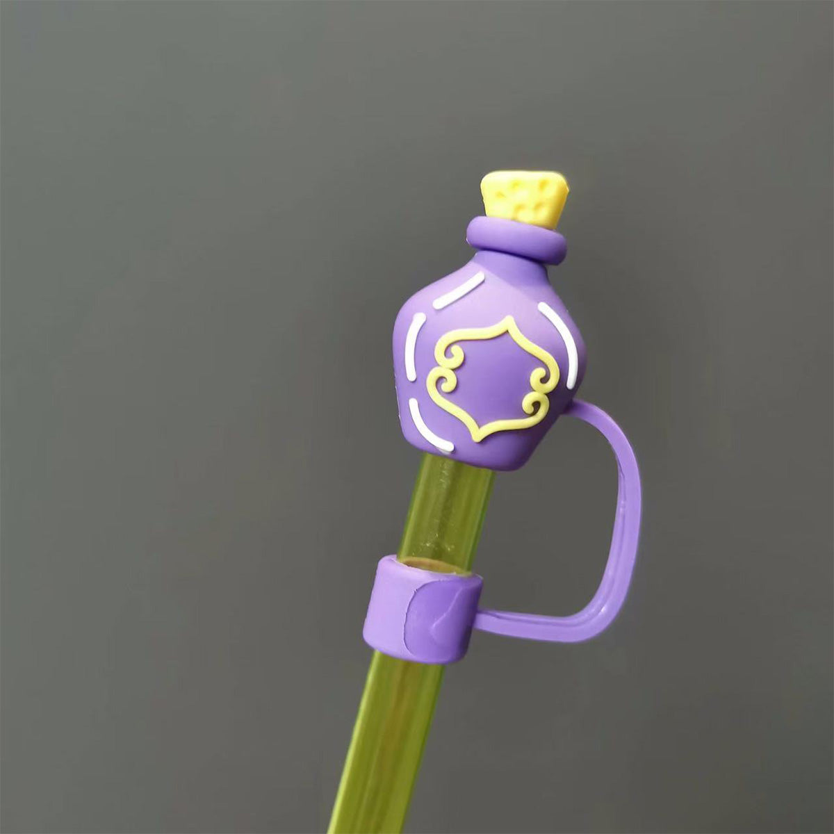 Topper fit for Stanley Cup- Purple Magic Jar and White Ghost and Exluwor loveinstarbucks