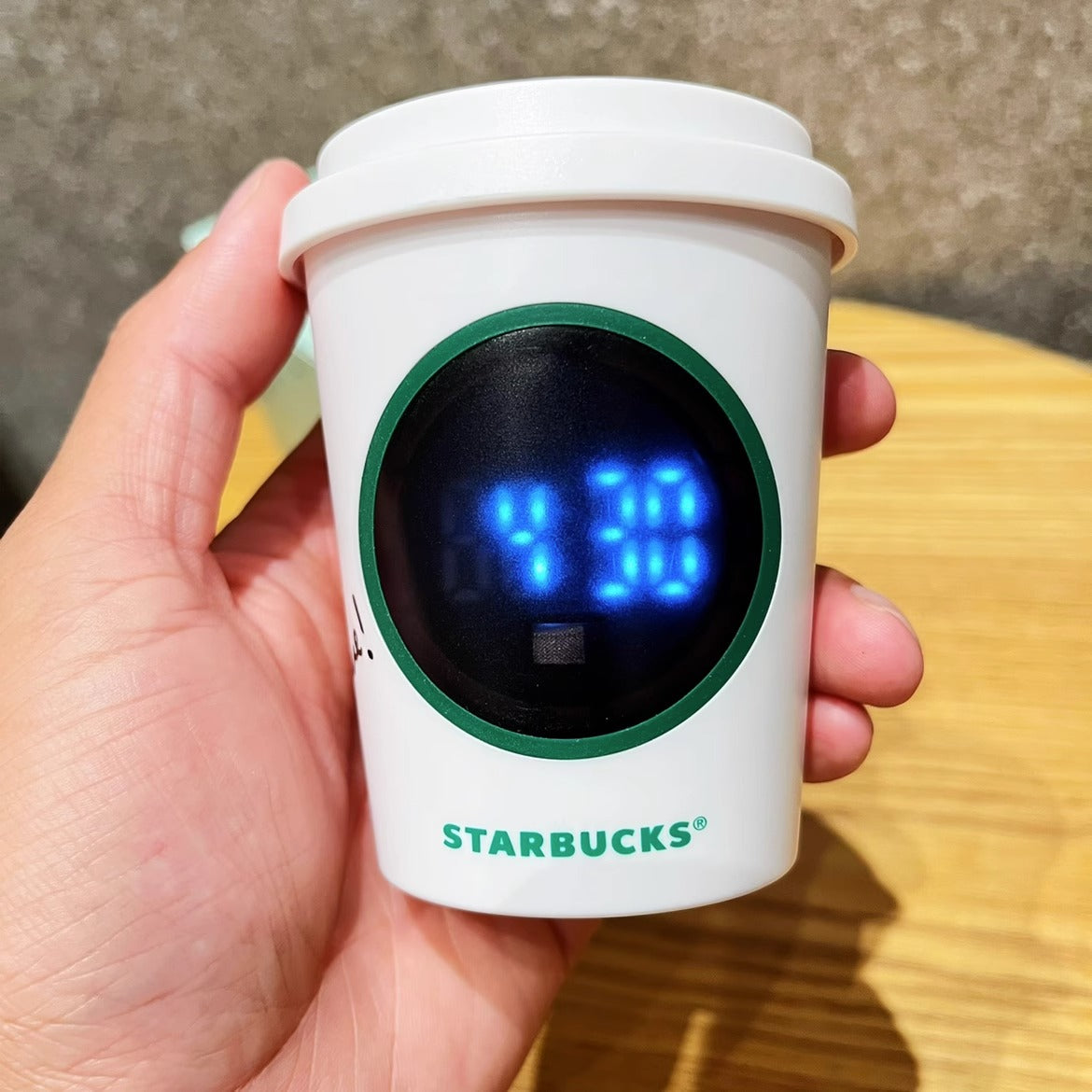 Starbucks 23 Summer LED clock or timer ornament - please read all before order Starbucks loveinstarbucks