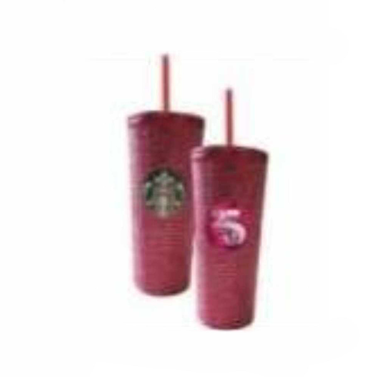 Starbucks Thailand Tumblers 2023 rose pink rhinestone straw cold cup Starbucks loveinstarbucks