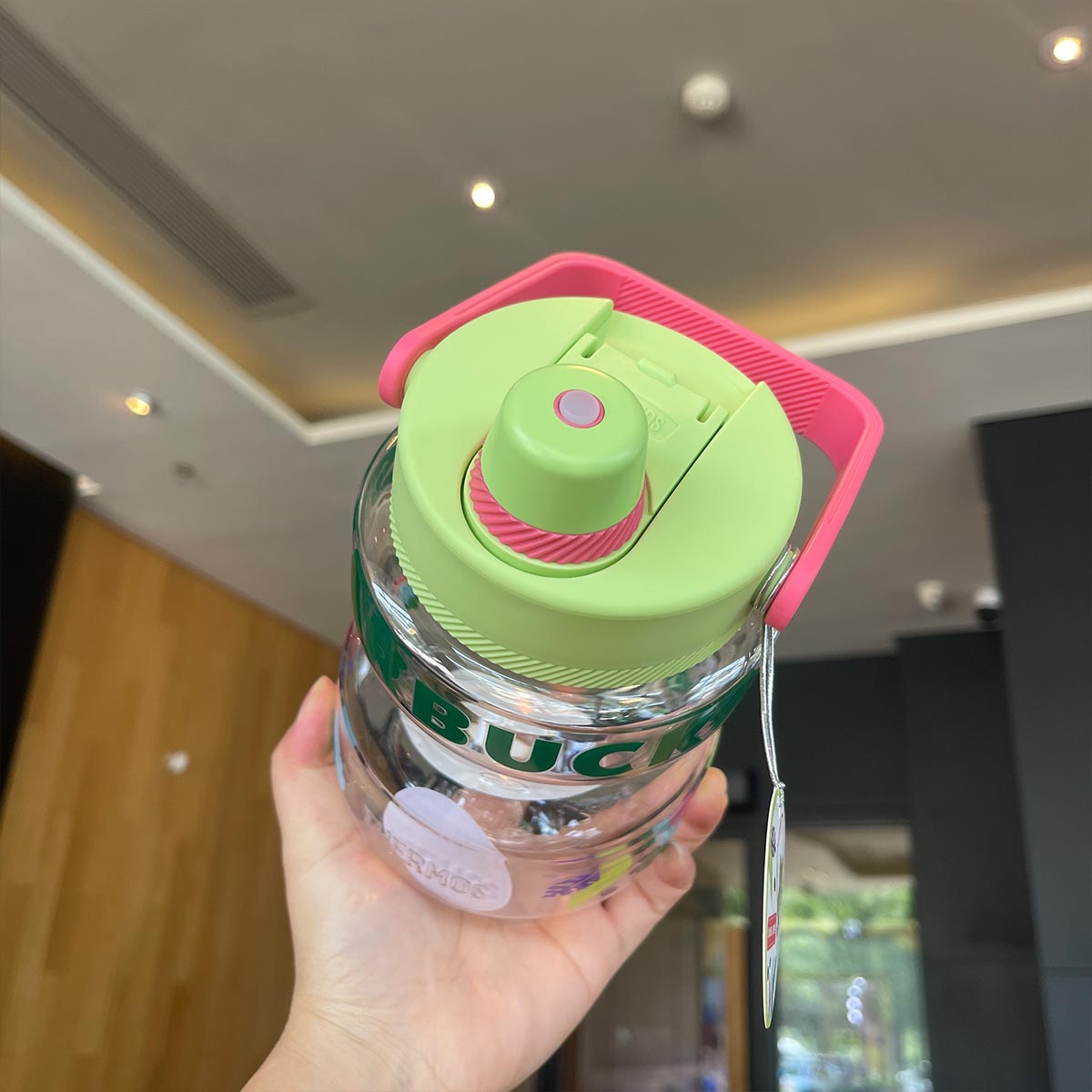 Starbucks China 2023 Music Carnival Series Thermos Co branded big Plastic Cup 1200oz Starbucks loveinstarbucks