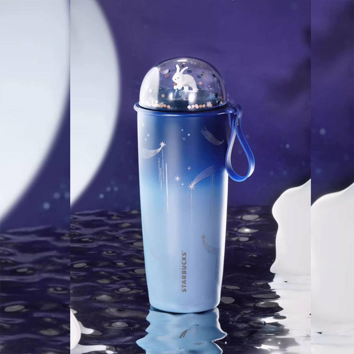 Starbucks China 2023 Jade Rabbit Series Stainless steel insulation cup 591ml Starbucks loveinstarbucks