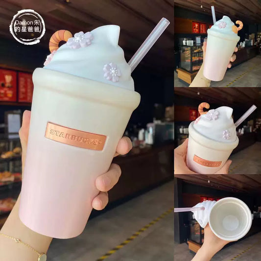 Starbucks 2022 China Sakura Ceramic cup 460ml