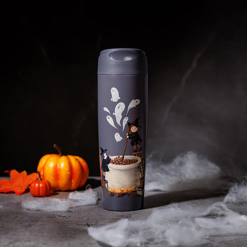 Starbucks HONG KONG Witchâs Halloween Party Collection WITCHES COFFEE ROASTING STAINLESS STEEL TUMBLER 15OZ Starbucks loveinstarbucks
