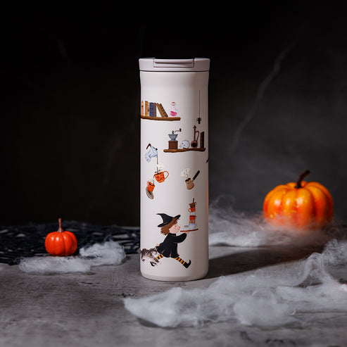 Starbucks Taiwan 2024 Halloween series Witch stainless steel cup 473ml Starbucks loveinstarbucks